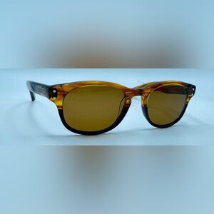 Nike 7204 220 Brown Burgundy Oval Sunglasses Frames Only